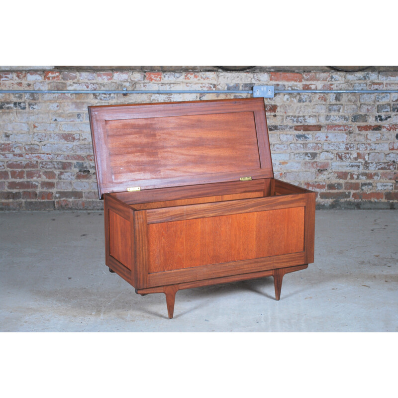 Vintage Teak blanket box, British 1960s