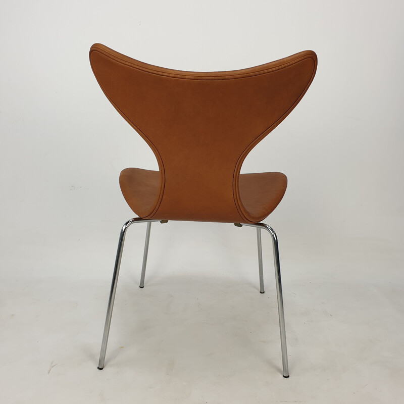 Conjunto de 6 cadeiras de lírio vintage de Arne Jacobsen para Fritz Hansen, 1960
