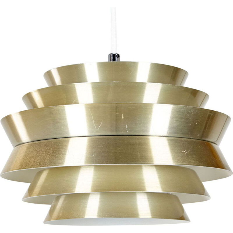Vintage Trava Ceiling Lamp by Carl Thore  Sigurd Lindkvist for Granhaga Metallindustri 1960s