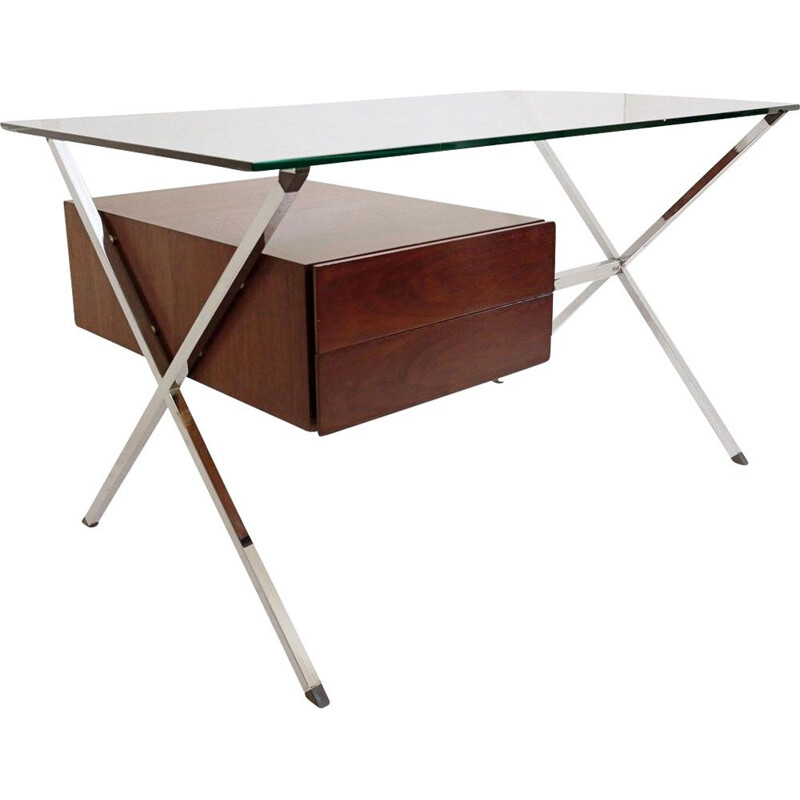 Bureau vintage minimaliste de Franco Albini pour Knoll International 1950