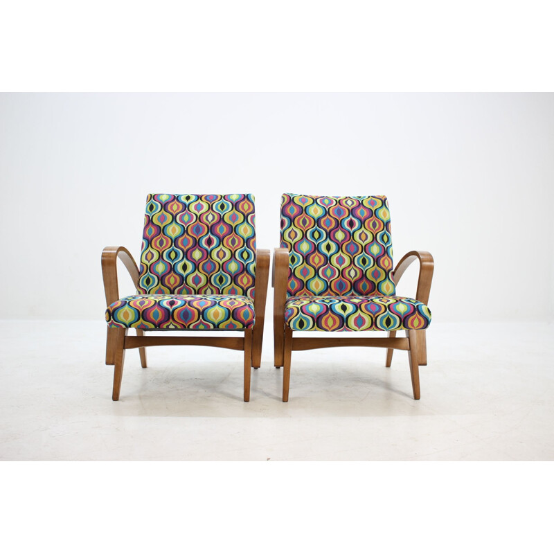 Pair of vintage Tatra Armchairs by Frantisek Jirak, Czechoslovakia 1960s