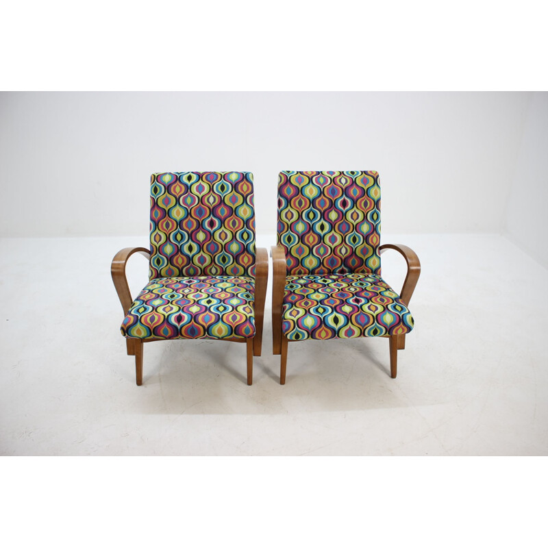 Pair of vintage Tatra Armchairs by Frantisek Jirak, Czechoslovakia 1960s