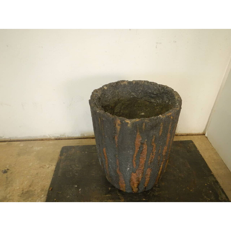 Vintage-Vase aus der Gießerei 1980