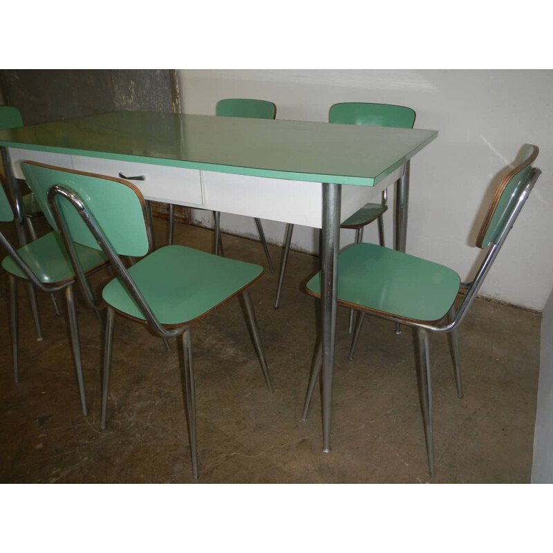 Vintage formica dining set