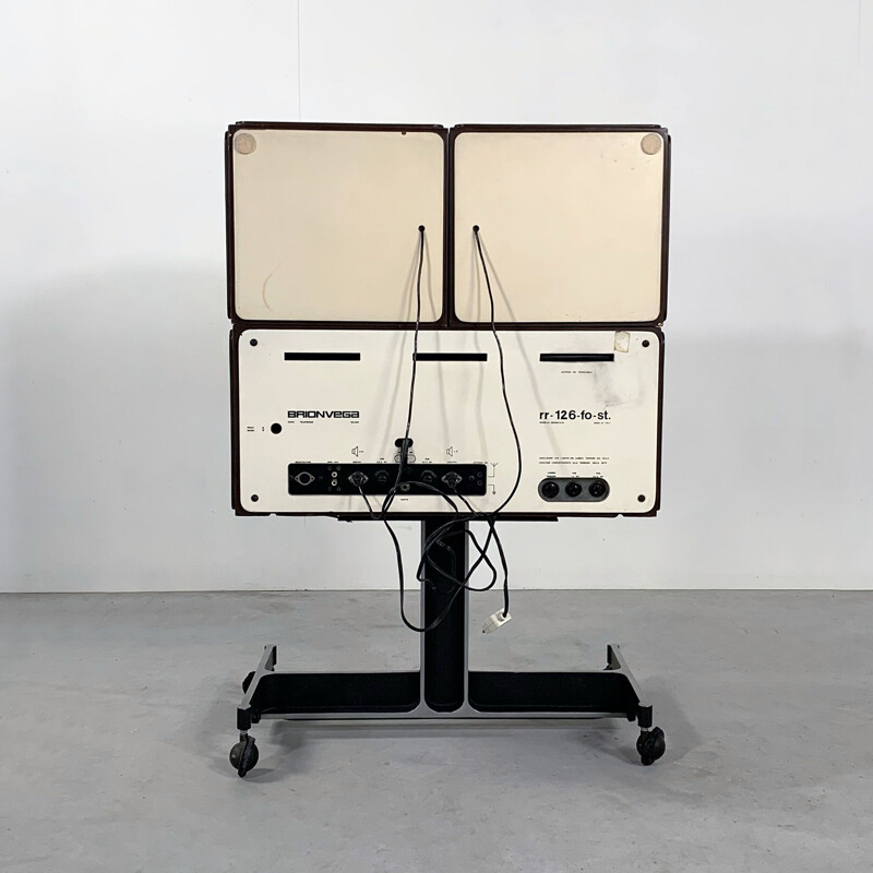 Radiophonographe vintage RR126 par Achille & Pier Giacomo Castiglioni pour Brionvega 1960