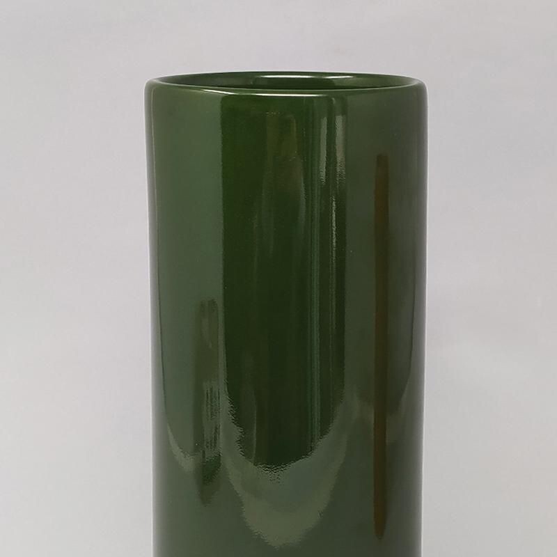 Pair of vintage vases by A. Mangiarotti for F.lli Brambilla, Italy 1970s