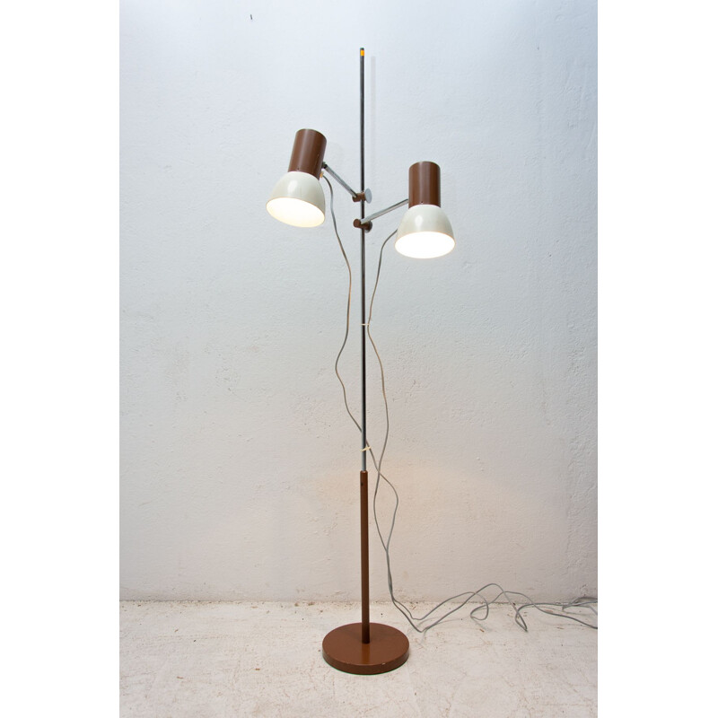 Vintage spot floor lamp by Josef Hurka 1960s