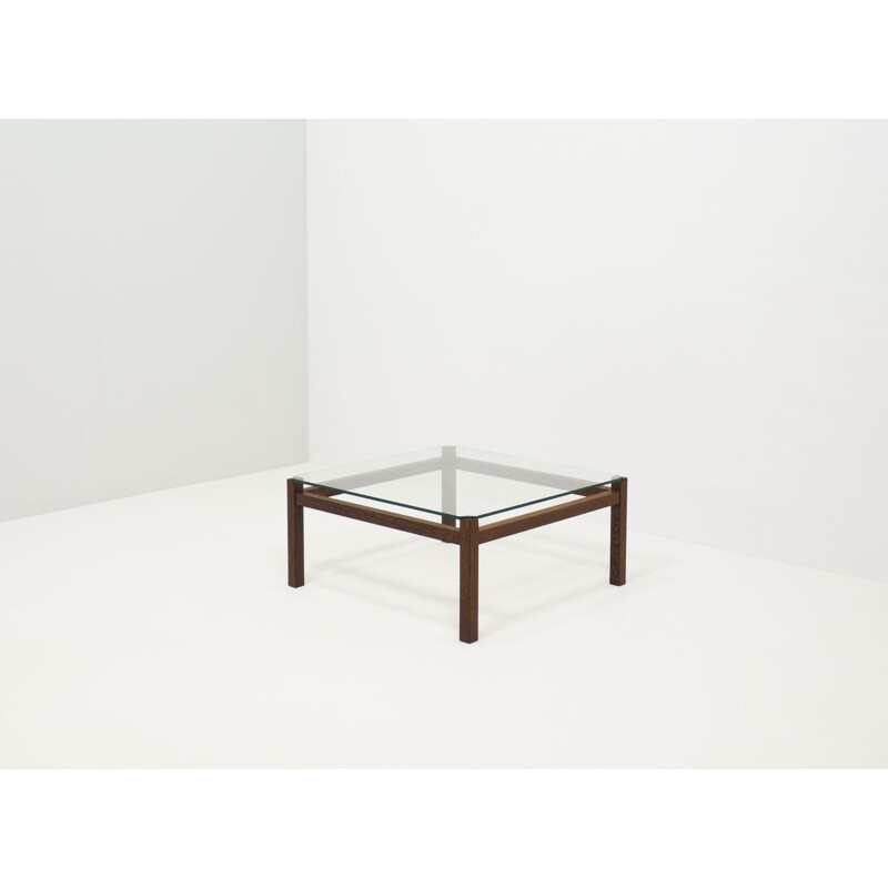 Vintage Spectrum "TZ41" wengé coffee table by Kho Liang Ie, Netherlands