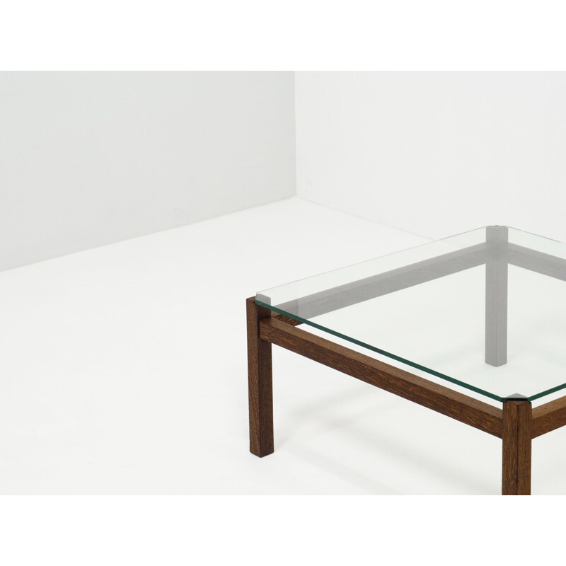 Vintage Spectrum "TZ41" wengé coffee table by Kho Liang Ie, Netherlands