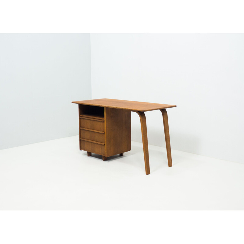 Vintage Pastoe "EE02" Oak Series desk by Cees Braakman, Netherlands