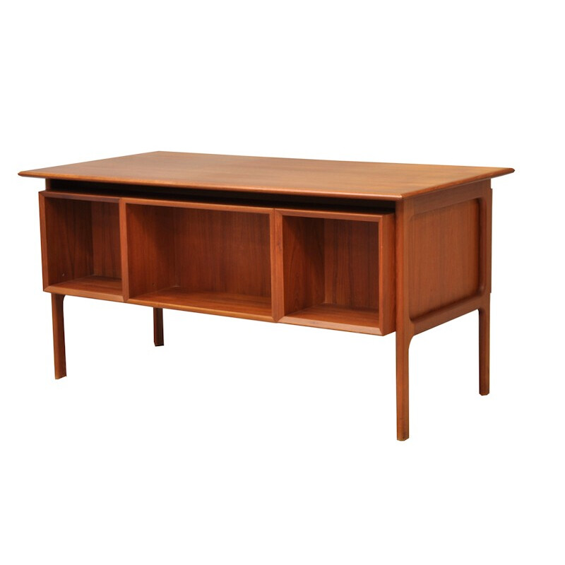 Mid-century desk in teak, Arne VODDER - 1950s