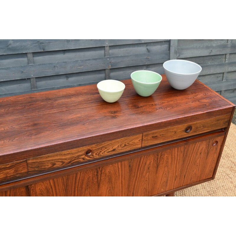 Vintage rosewood sideboard by Robert Heritage