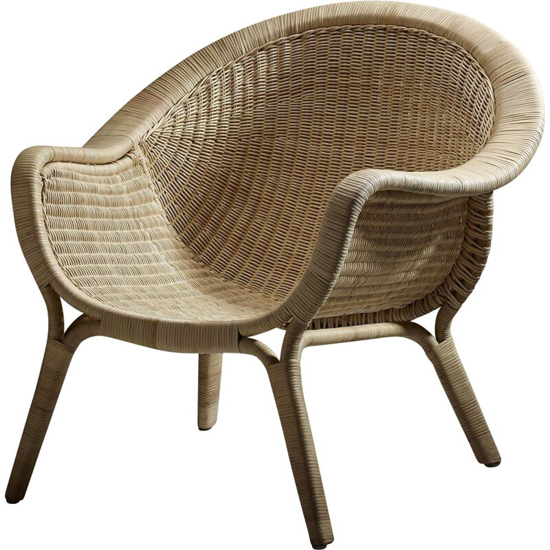 Fauteuil vintage par Nanna Ditzel 1950