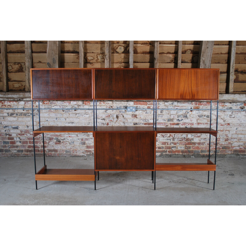 Vintage teak room divider by Vanson, British 1960s