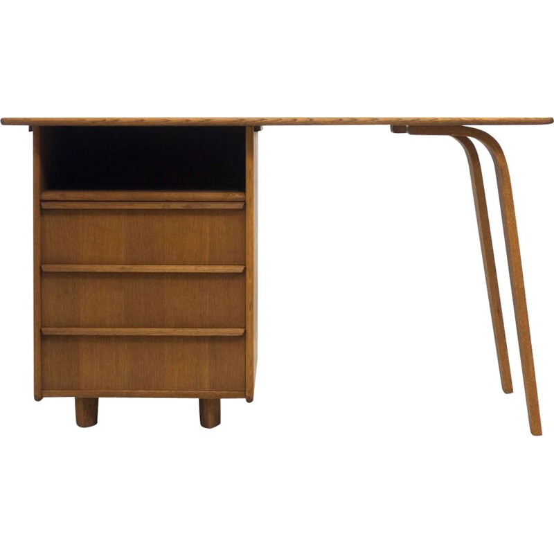 Vintage Pastoe "EE02" Oak Series desk by Cees Braakman, Netherlands