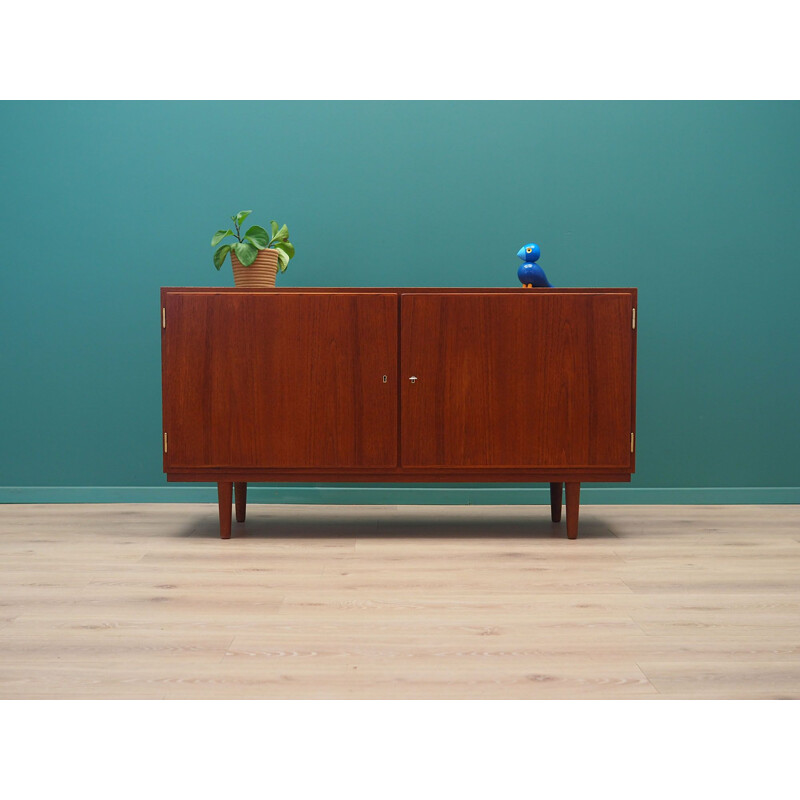 Vintage Teak cabinet by Carlo Jensen & Hundevad, Danish 1970s