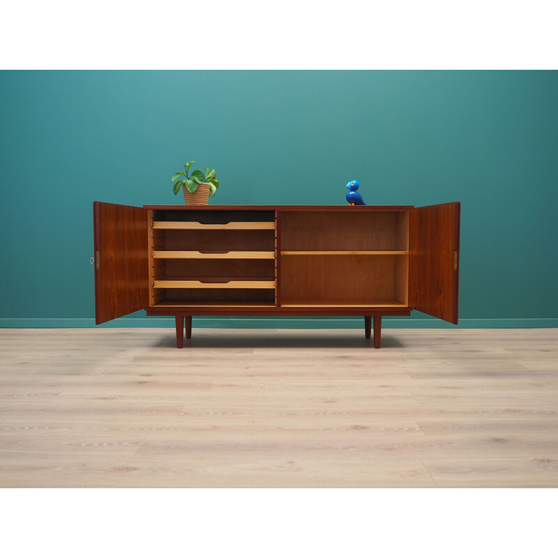 Vintage Teak cabinet by Carlo Jensen & Hundevad, Danish 1970s