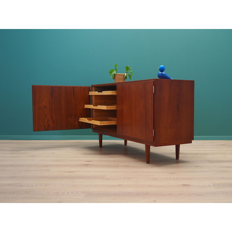 Vintage Teak cabinet by Carlo Jensen & Hundevad, Danish 1970s