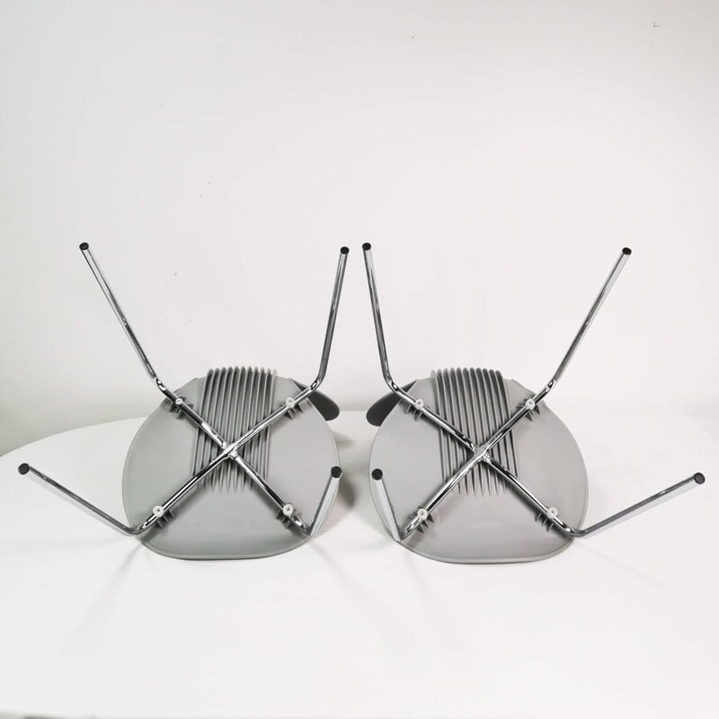 Pair of vintage chairs by Galvano Tecnica, Italy 1980s
