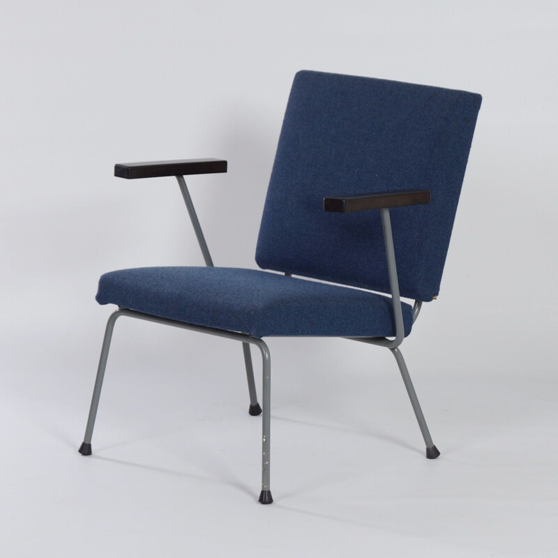 Poltrona vintage di Wim Rietveld per Gispen 1950