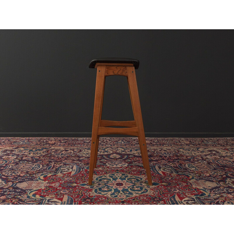 Tabouret de bar vintage par Johannes Andersen 1960