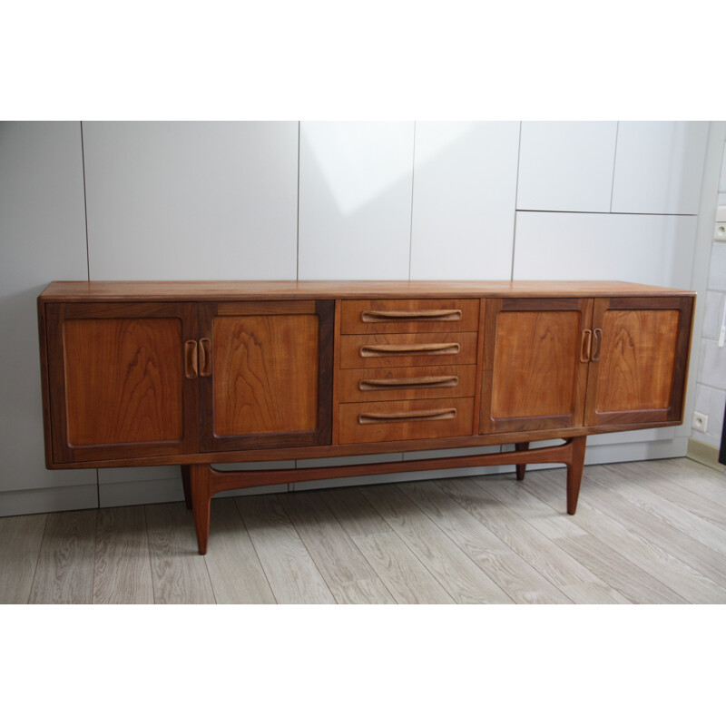 Large G-Plan sideboard in teak wood, Victor WILKINS - 1960s