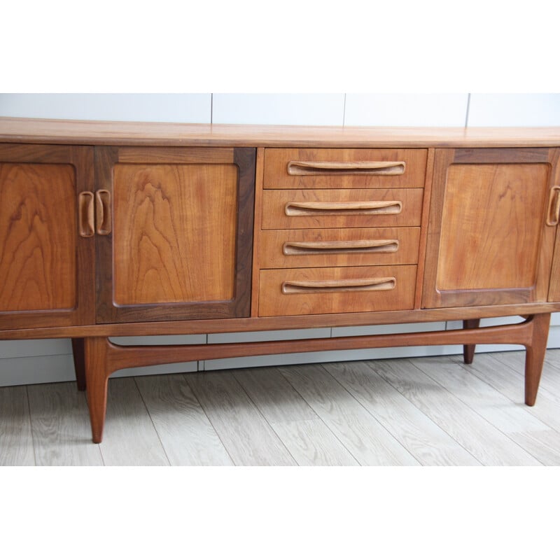 Large G-Plan sideboard in teak wood, Victor WILKINS - 1960s