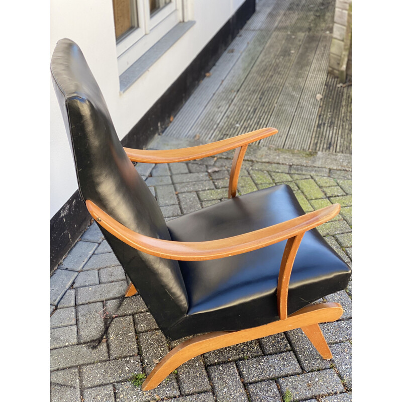 Vintage Pastoe Rocking Chair