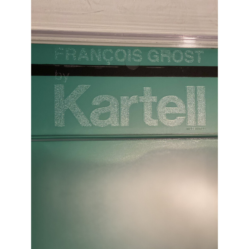 Vintage Kartell Ghost Large Mirror by Philippe Starck