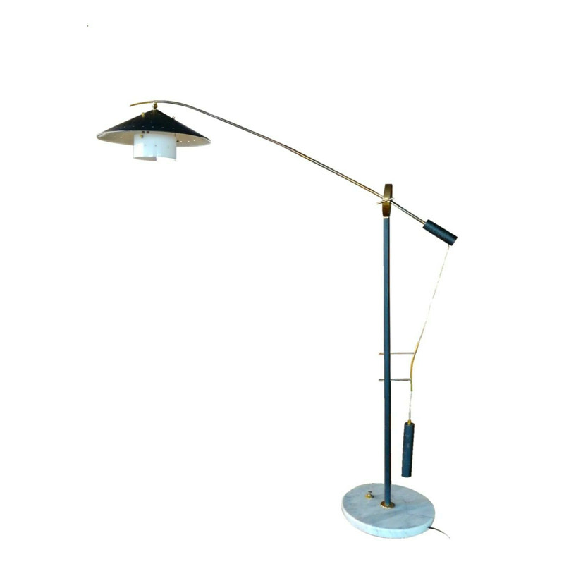 Vintage floor lamp by angelo brotto & esperia 1960s