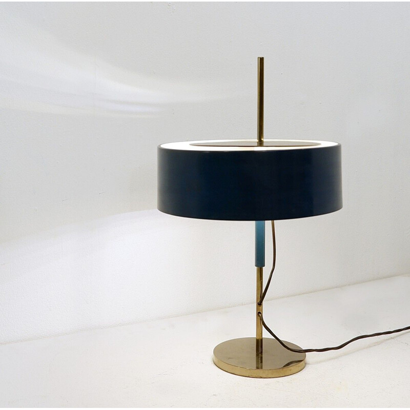 Lámpara de escritorio vintage Mod.243 de Angelo Ostuni