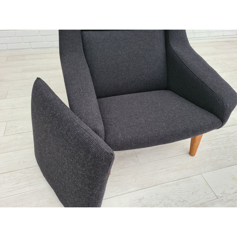 Fauteuil relax vintage par Folke Ohlsson danois 1960