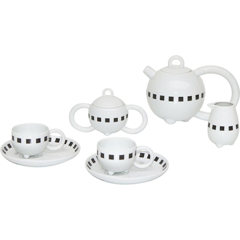 Vintage Matteo Thun Fantasia tea set for Arzberg 1980s