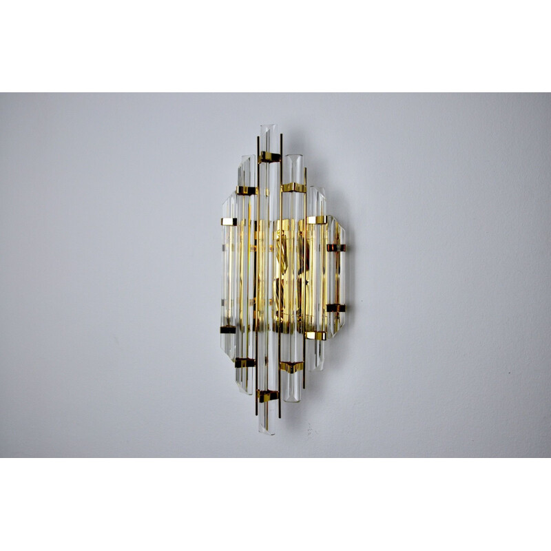 Vintage wall lamp Paolo Venini, Italy 1980