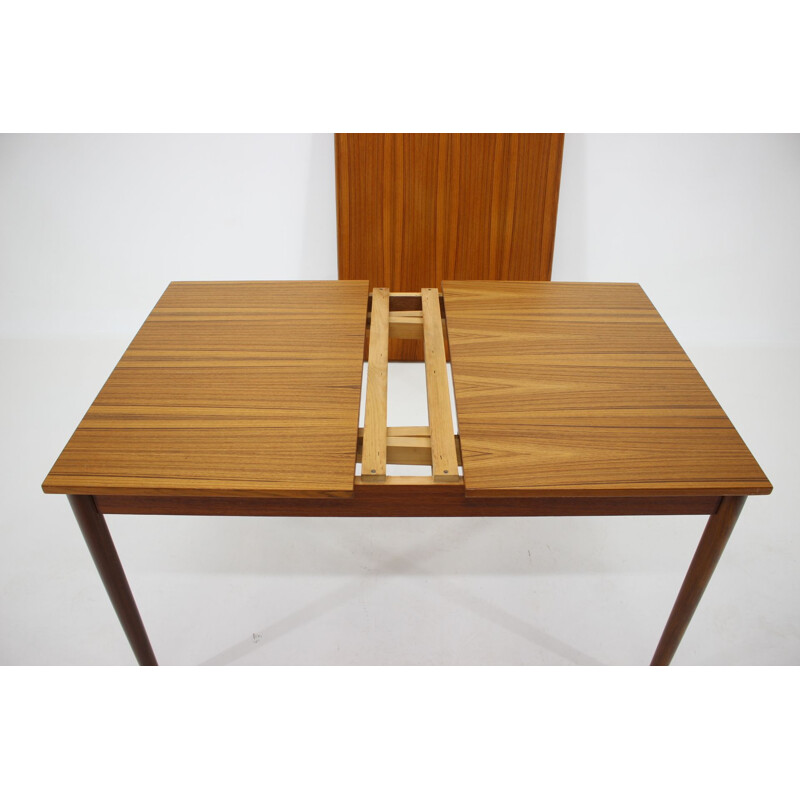 Vintage extendable teak dining table, Denmark 1960