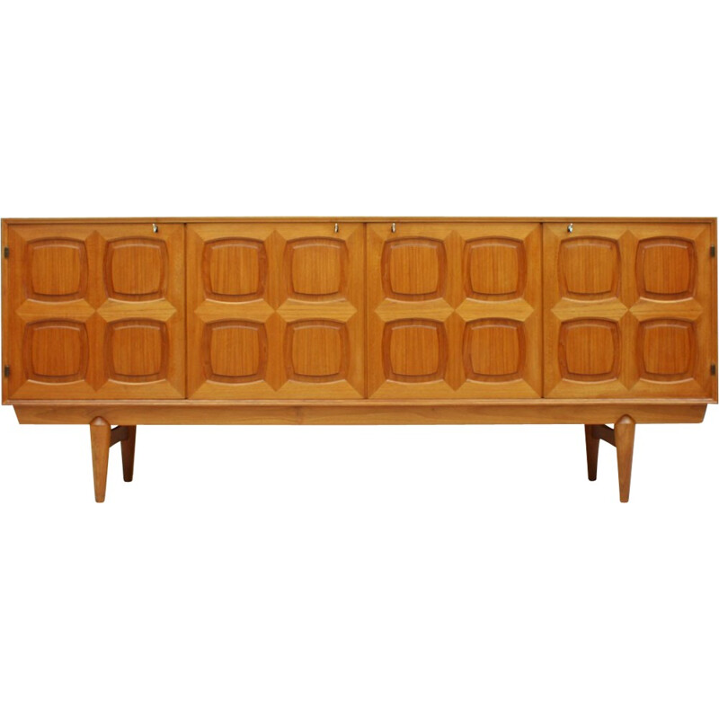 Norwegian Gustav Bahus sideboard in teak wood, A. RELLING & R. RASTAD & A. AARSETH - 1960s