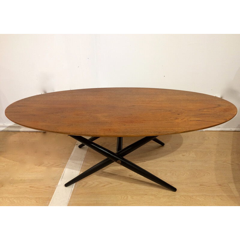 "Ovalette" coffee table, Ilmari . TAPIOVAARA - 1955s