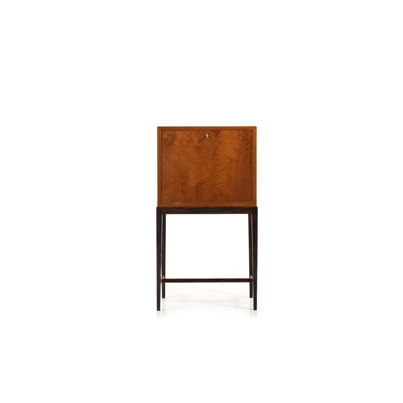 Vintage Bar Cabinet by Frits Henningsen, Danish 1950s