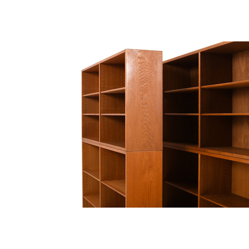 Pair of vintage Book Cases Model 152 by Borge Mogensen for FDB Mobler, Denmark 1960s