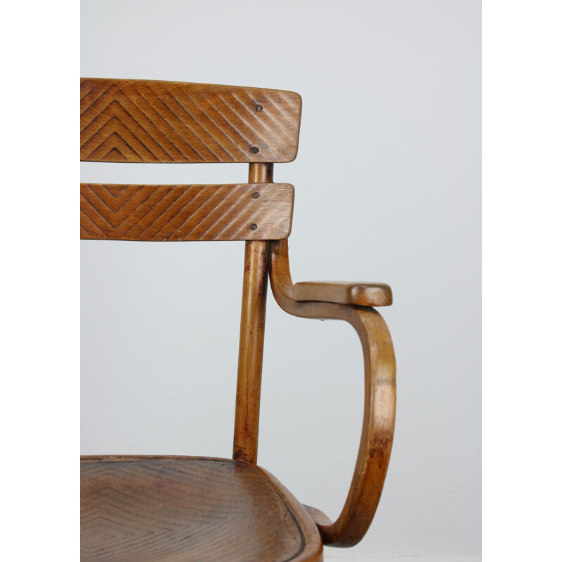 Vintage-Sessel aus Bugholz von Michael Thonet
