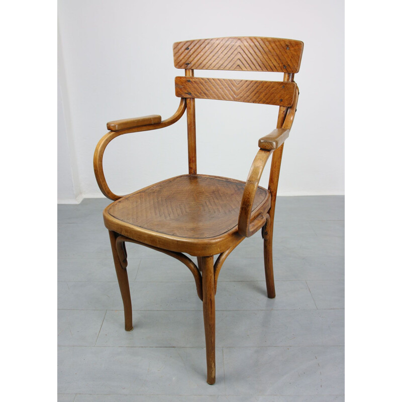 Vintage-Sessel aus Bugholz von Michael Thonet