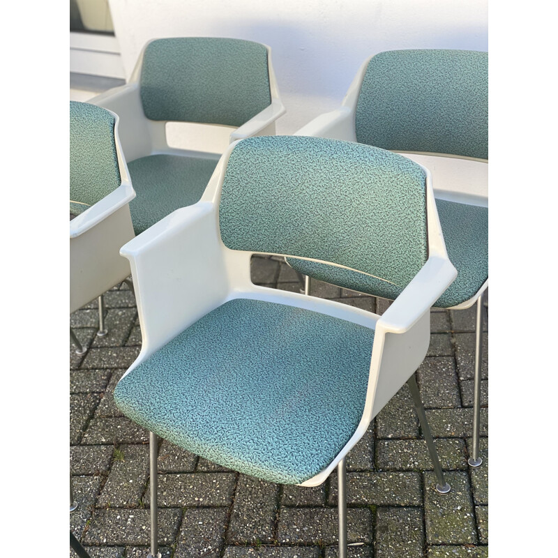 Set of 5 vintage Gispen Chairs from Andre Cordemeyer 1960s