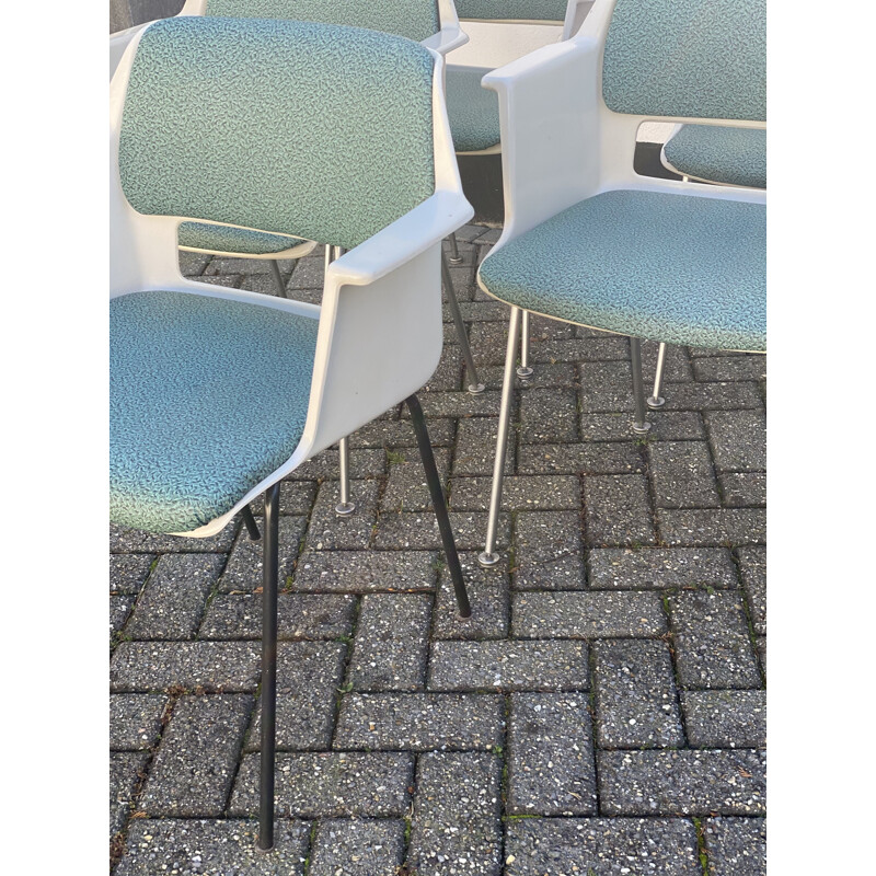 Set of 5 vintage Gispen Chairs from Andre Cordemeyer 1960s