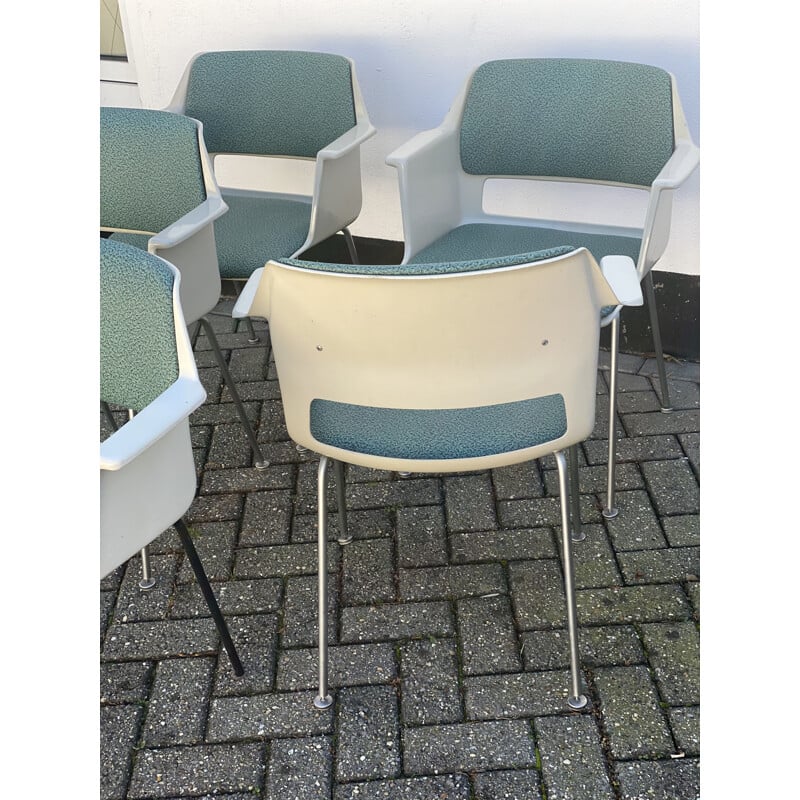 Set of 5 vintage Gispen Chairs from Andre Cordemeyer 1960s