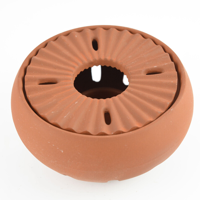 Vintage ceramic tealight heater by Ceramano Keramik, Germany 1980s