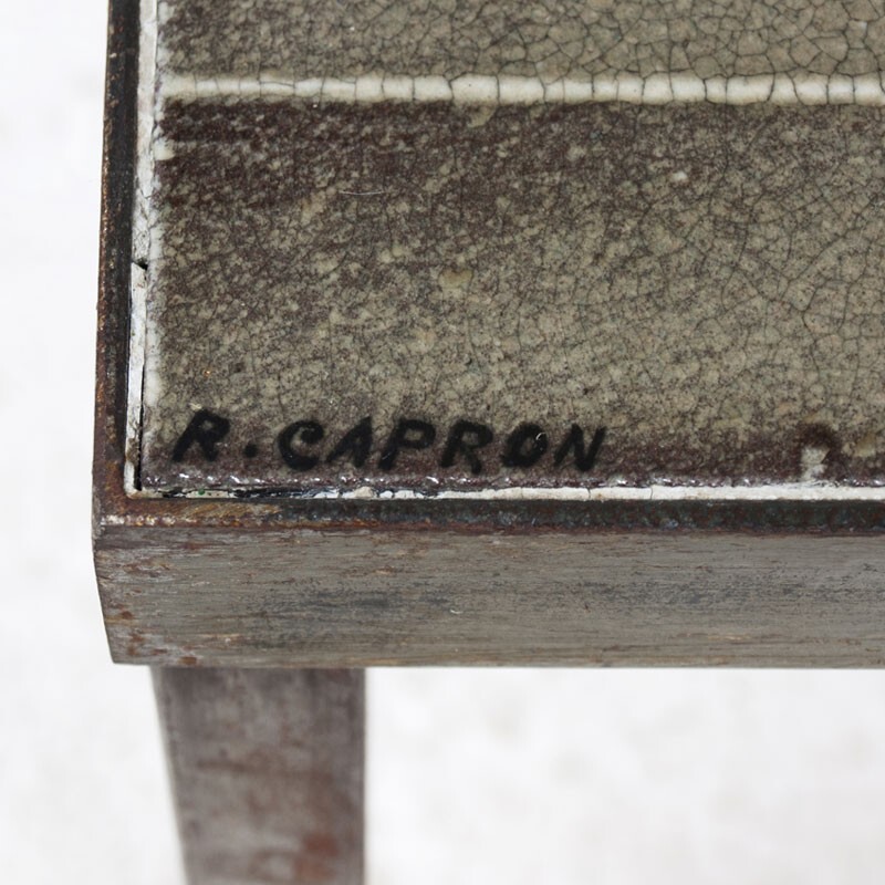 Table basse française en céramique, Roger CAPRON - 1960