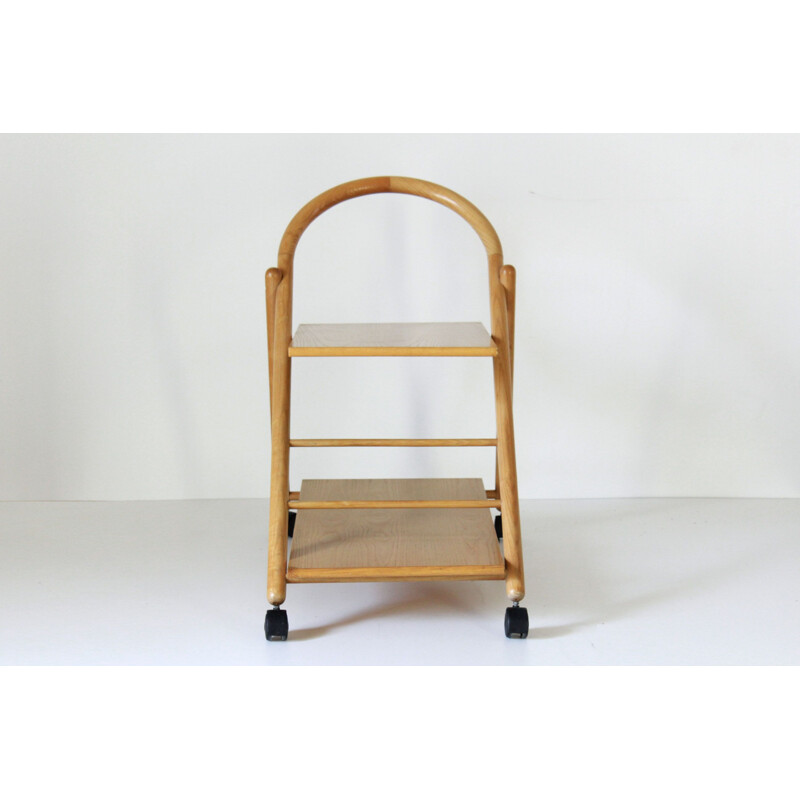 Vintage wood bar cart 1960s