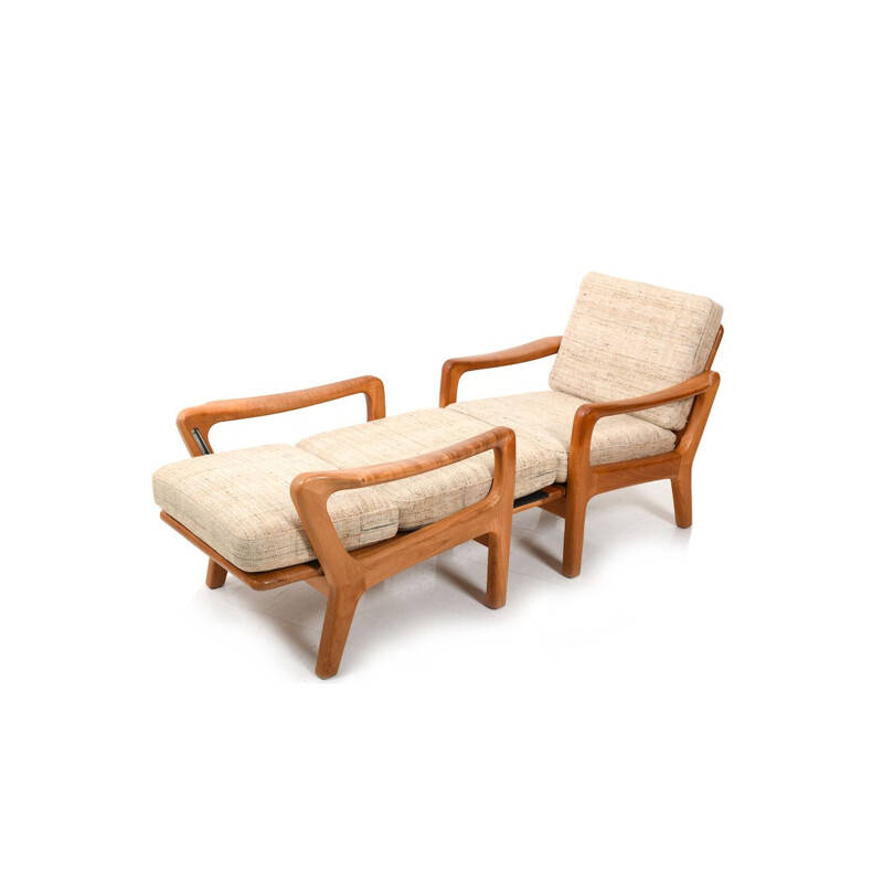 Vintage Easychairs Daybed by Jens-Juul Christensen for JK, Denmark 1970s