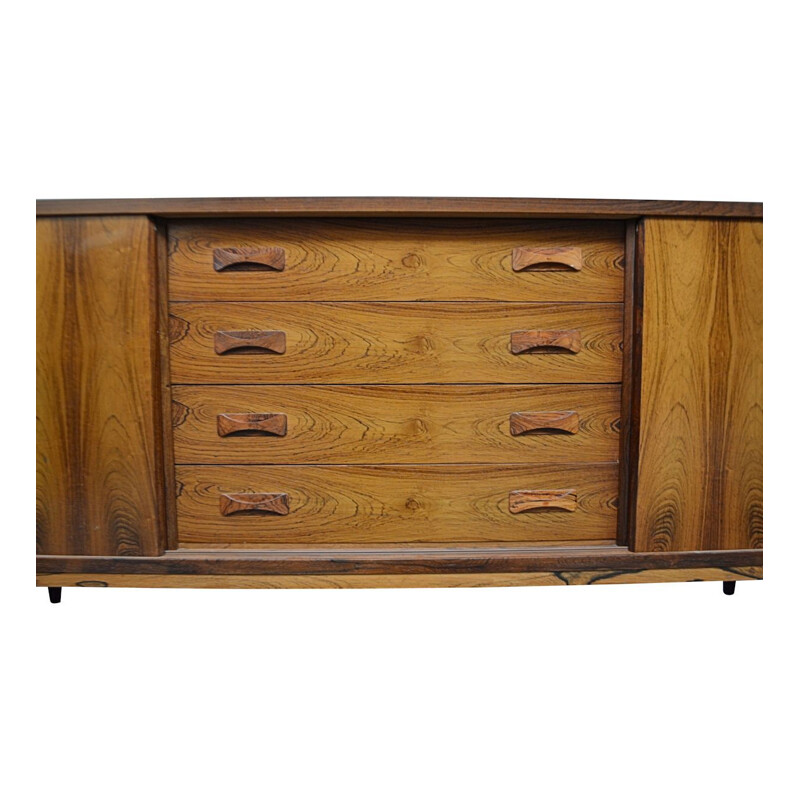 Vintage palisander highboard by Clausen & Son, Danish 