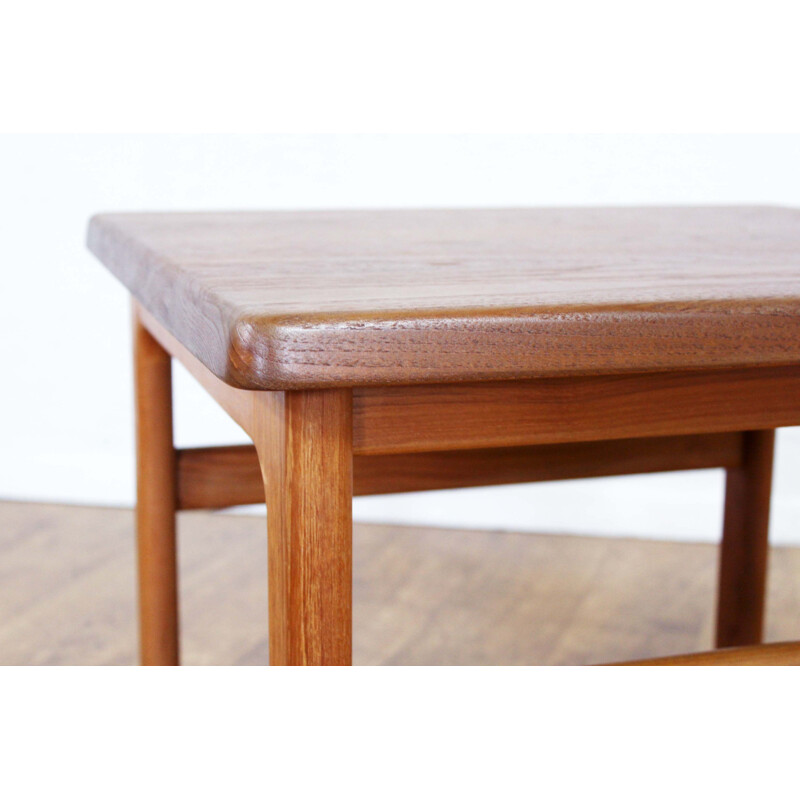 Vintage teak coffee table or side table by Niels Bach, Denmark